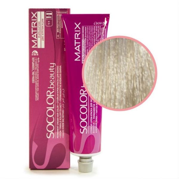Matrix Socolor Beauty Краска 10Sp очень-очень светлый блондин серебристый жемчу