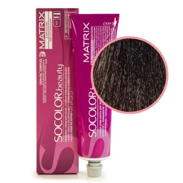 Matrix Socolor Beauty Краска 6MG темный блондин мокка золотистый