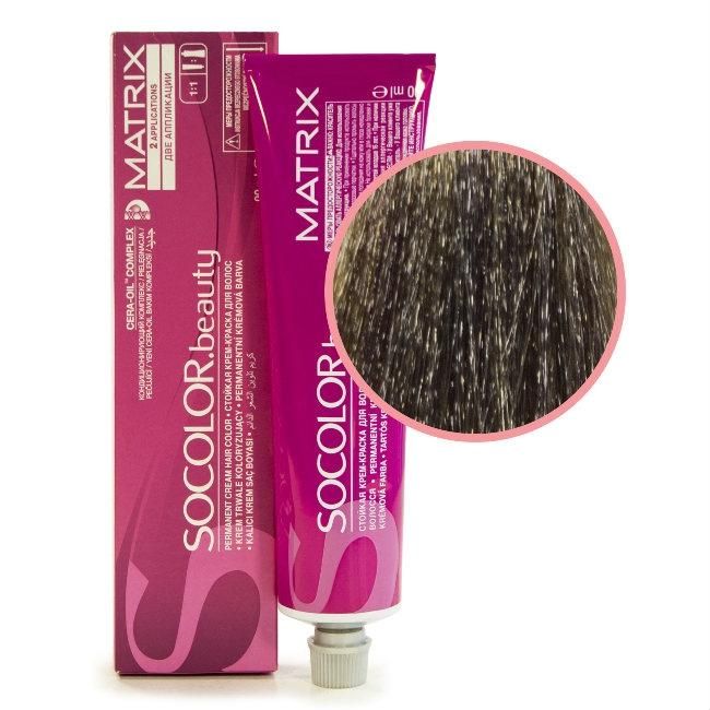 Matrix Socolor Beauty Краска 7AV блондин пепельно-перламутровый