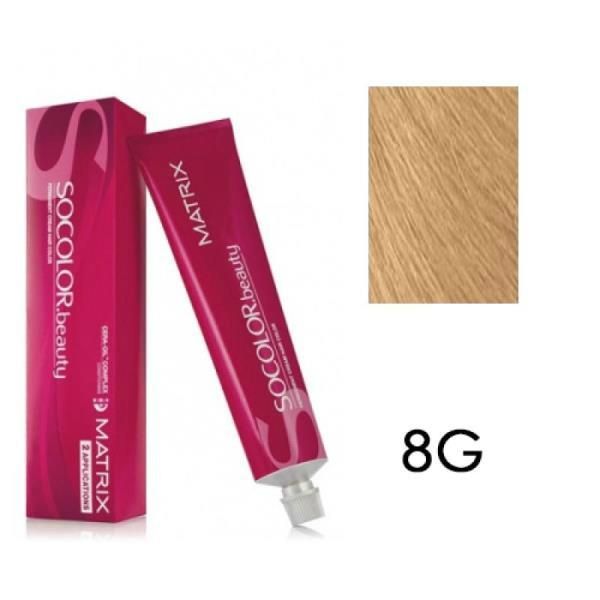 Matrix Socolor Beauty Краска 8G светлый блондин золотистый