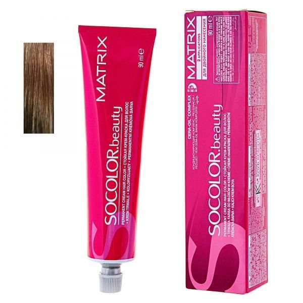 Matrix Socolor Beauty Краска 8MA светлый блондин мокка пепльный