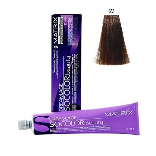 Matrix Socolor Beauty Краска D-AGE 6M темный блондин мокка