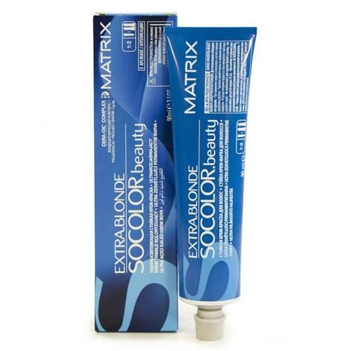 Matrix Socolor Beauty Краска UL-AV экстра блонд пепельно-перламутровый