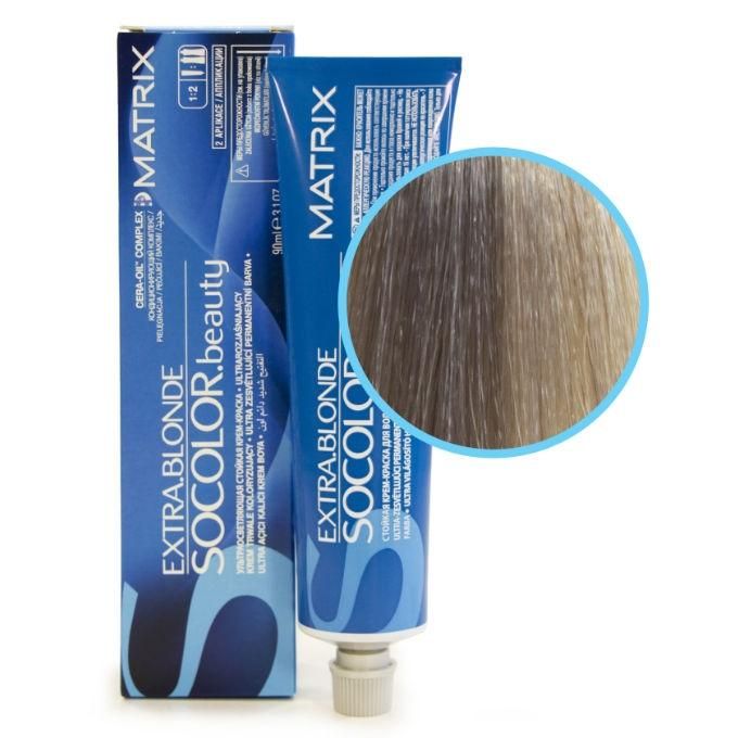 Matrix Socolor Beauty Краска UL-P ультра блонд жемчужный
