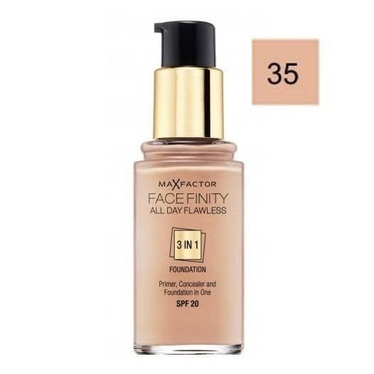 Max Factor Тональная основа Facefinity All Day Flawless 3-in-1 тон 35 pearl beige