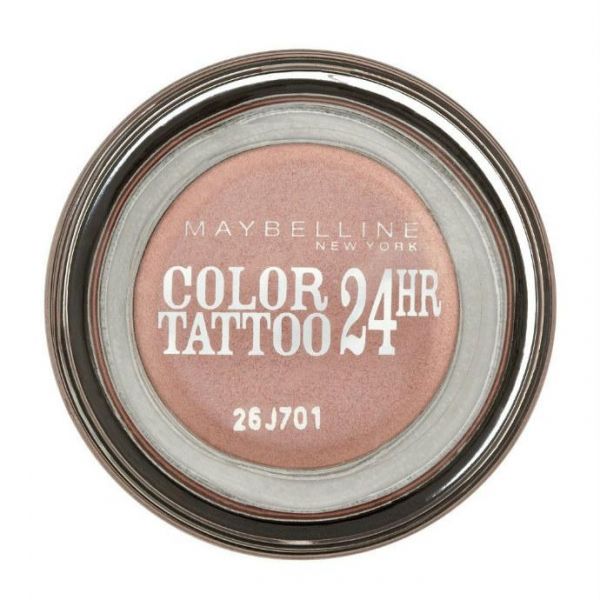 Maybelline New York Тени для век Color Tattoo 24 часа стойкие крем-гелевые 65 Розовое золото 3,5мл