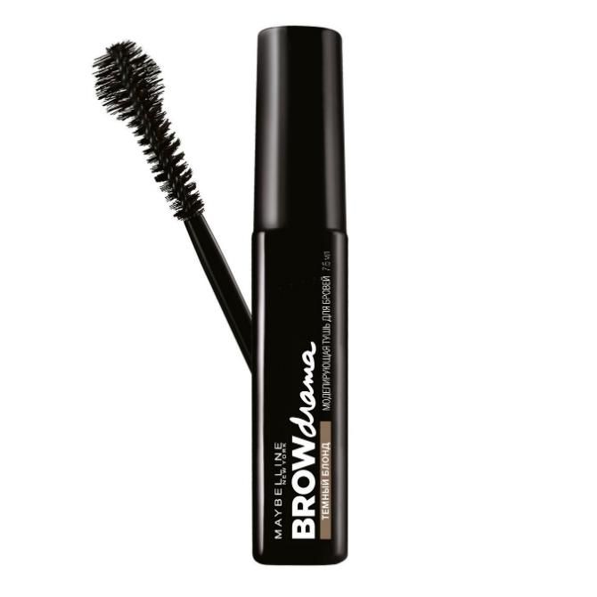 Maybelline New York Тушь для бровей Brow Drama темный блонд 7,6мл