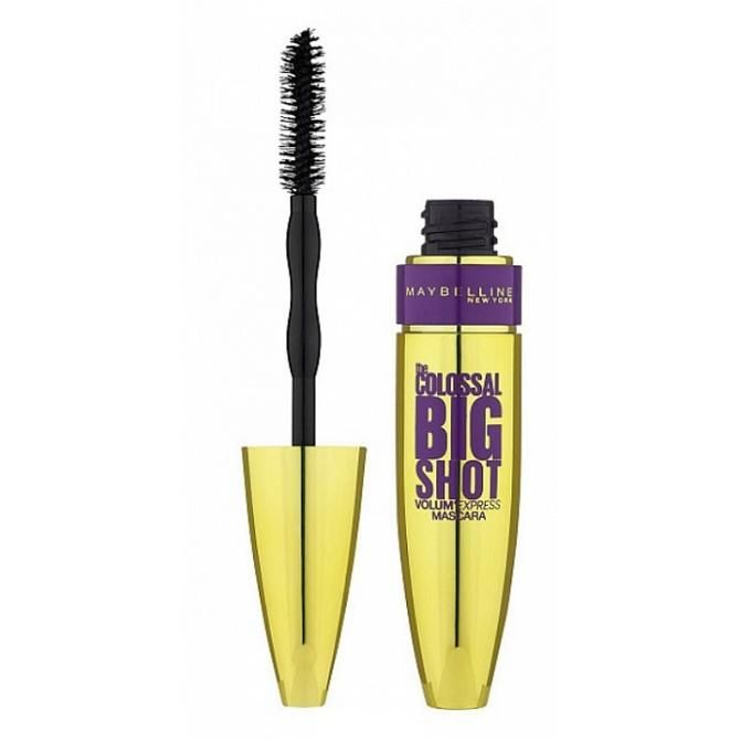 Maybelline New York Тушь для ресниц Colossal Big shot wsh nu 01 черная