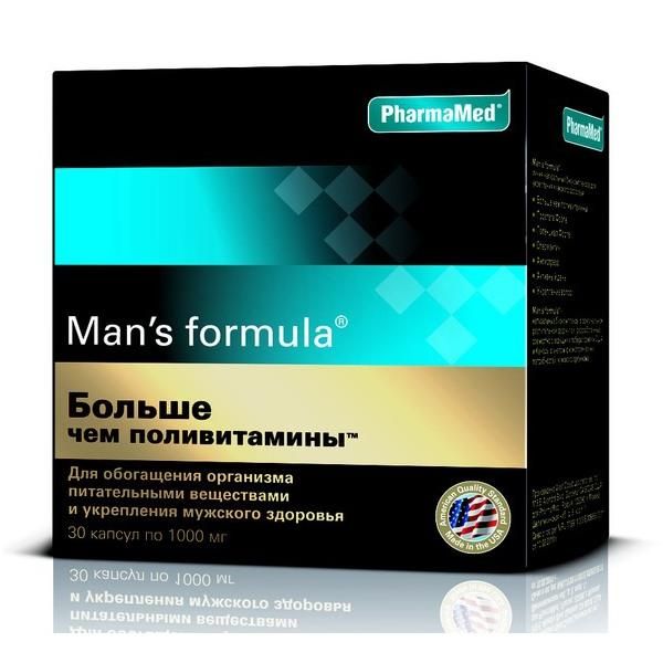 Мен-с формула больше чем поливитамины капс. 1г №30 Мен-с формула больше чем поливитамины капс. 1г №30