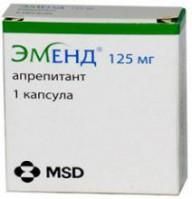 Эменд капсулы 125 мг, 1 шт. Эменд капсулы 125 мг, 1 шт.