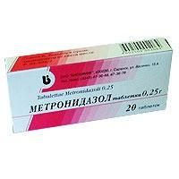 Метронидазол таблетки 250 мг, 10 шт. Метронидазол таблетки 250 мг, 10 шт.