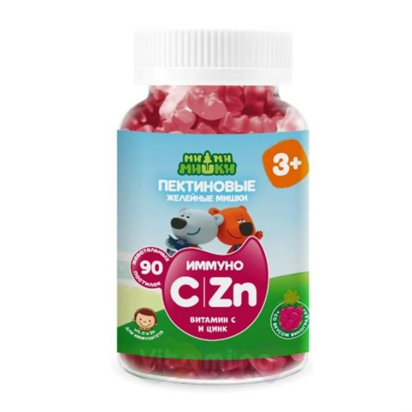 Ми-ми-мишки Иммуно Витамин С и Цинк жевательные пастилки пектиновые 2 г вкус винограда 90 шт. Ми-ми-мишки Иммуно Витамин С и Цинк жевательные пастилки пектиновые 2 г вкус винограда 90 шт.