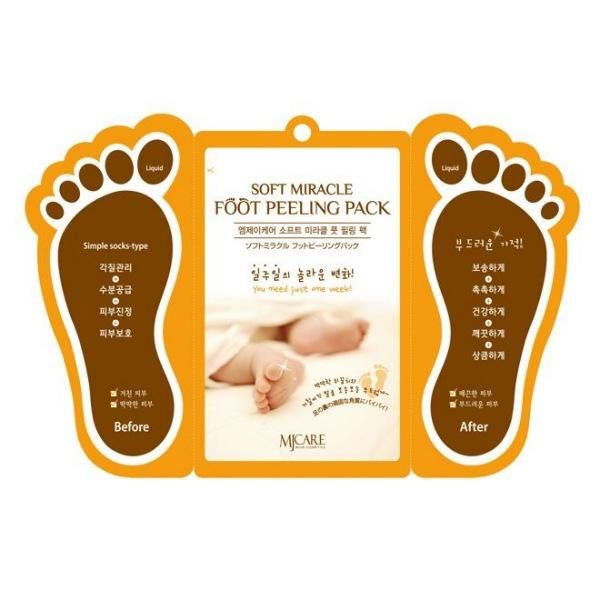 Mijin Foot peeling pack пилинг для ног 2 х 15 мл