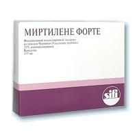 Миртилене форте капсулы 177 мг, 20 шт.