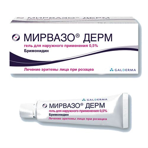 Мирвазо Дерм гель для наружного применения 0,5% 30 г Мирвазо Дерм гель для наружного применения 0,5% 30 г