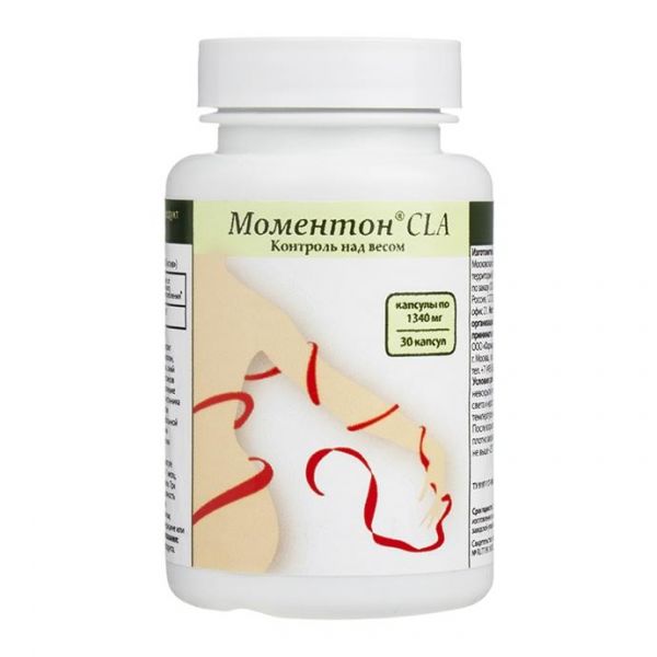 Моментон CLA капсулы 1340 мг 30 шт. Моментон CLA капсулы 1340 мг 30 шт.