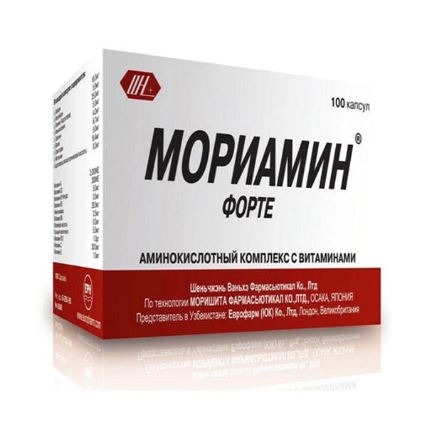 Мориамин Форте капсулы 100 шт. Мориамин Форте капсулы 100 шт.