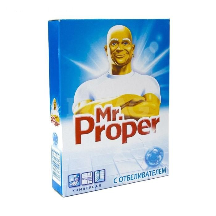 Mr. Proper порошок моющий для уборки Универсал с отбеливателем 400 г