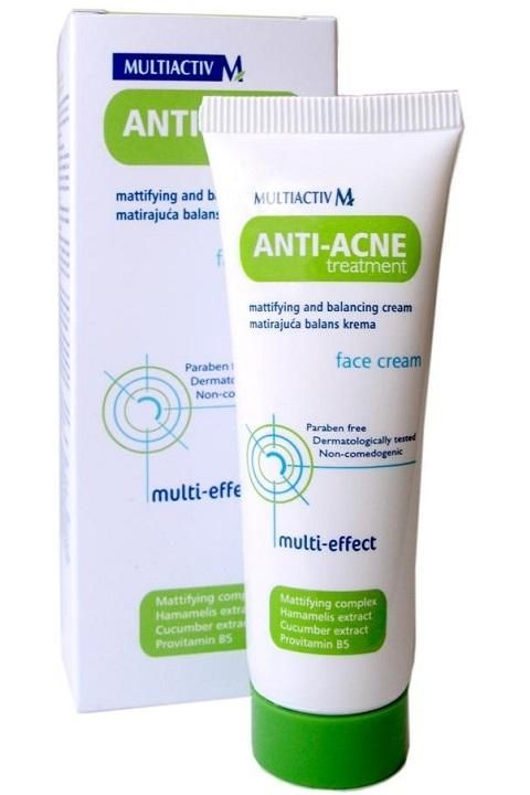 Multiactiv Anti-Acne крем для лица матирующий 50 мл