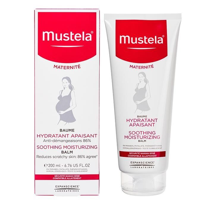 Mustela Maternity бальзам увлажняющий для тела с успокаивающим эффектом 200 мл