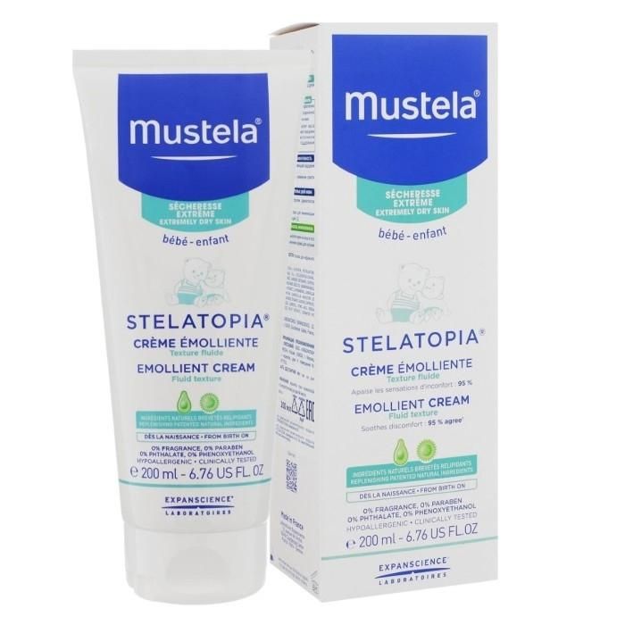 Mustela Stelatopia крем-эмульсия смягчающий 200 мл