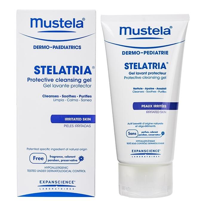 Mustela Stelatria гель очищающий защитный, 150 мл