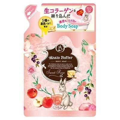 Мыло жидкое Ahalo Butter для тела с тропическими и цветочными маслами, с ароматом розы 420мл Мыло жидкое Ahalo Butter для тела с тропическими и цветочными маслами, с ароматом розы 420мл