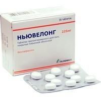 Ньювелонг таб. пролонг. действ. п/о плён. 225 мг №30 Ньювелонг таб. пролонг. действ. п/о плён. 225 мг №30
