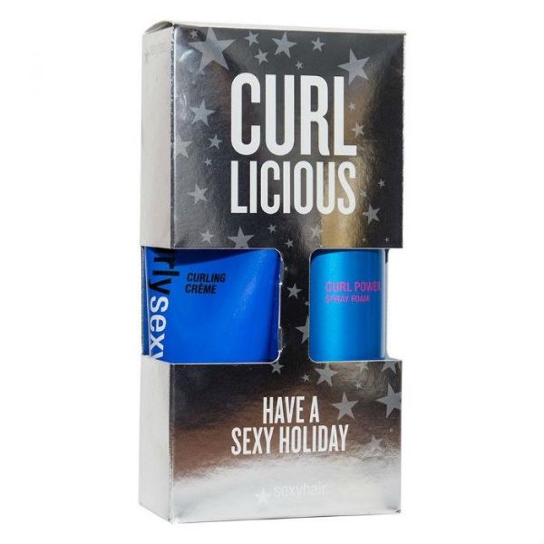 Набор Curly Sexy Hair бальзам для фиксации кудрей и спрей для усиления кудрей 150мл+250мл Набор Curly Sexy Hair бальзам для фиксации кудрей и спрей для усиления кудрей 150мл+250мл