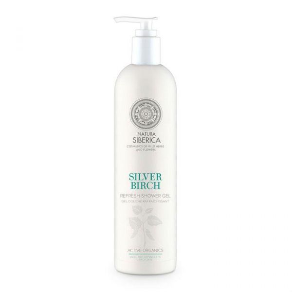 Natura Siberica Estonia гель для душа освежающий серебряная береза 400 мл
