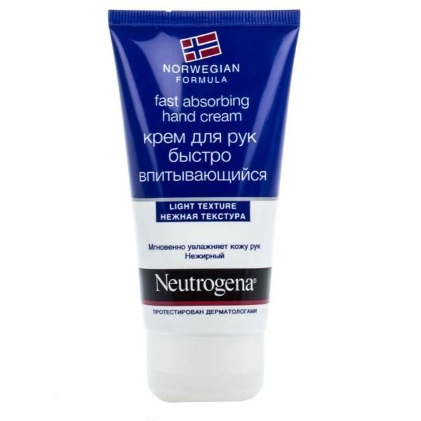 Neutrogena крем для рук быстро впитывающийся 75 мл