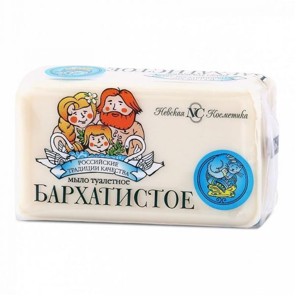 Невская косметика Мыло Бархатистое 140г