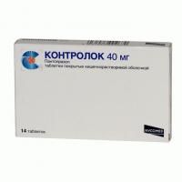 Контролок таблетки 40 мг, 14 шт. Контролок таблетки 40 мг, 14 шт.