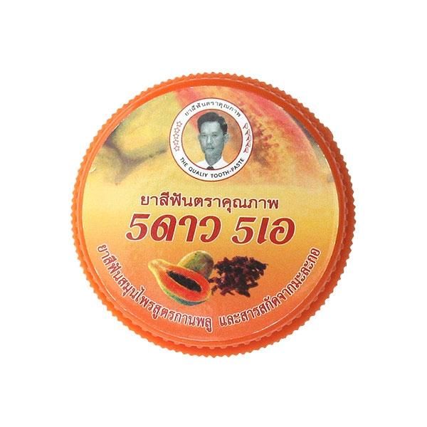 Nina Buda Binturong Papaya Thai Herbal Toothpaste зубная паста с экстрактом папайи 25 г