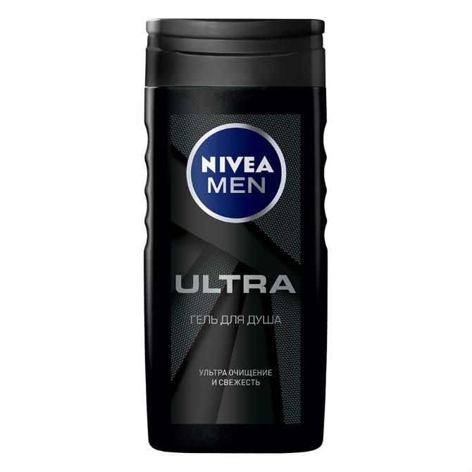 Nivea Men Гель для душа Ultra Очищение и свежесть 250мл