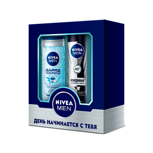 Nivea Men Набор подарочный Заряд чистоты Nivea Men Набор подарочный Заряд чистоты