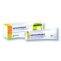 Метилурациловая мазь мазь 10%, 25 г Метилурациловая мазь мазь 10%, 25 г