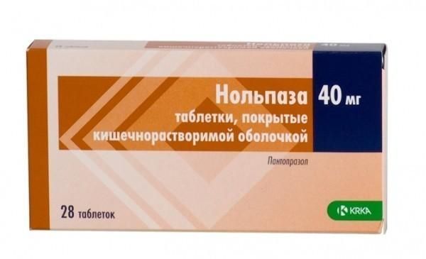 Нольпаза таблетки 40 мг, 28 шт. Нольпаза таблетки 40 мг, 28 шт.
