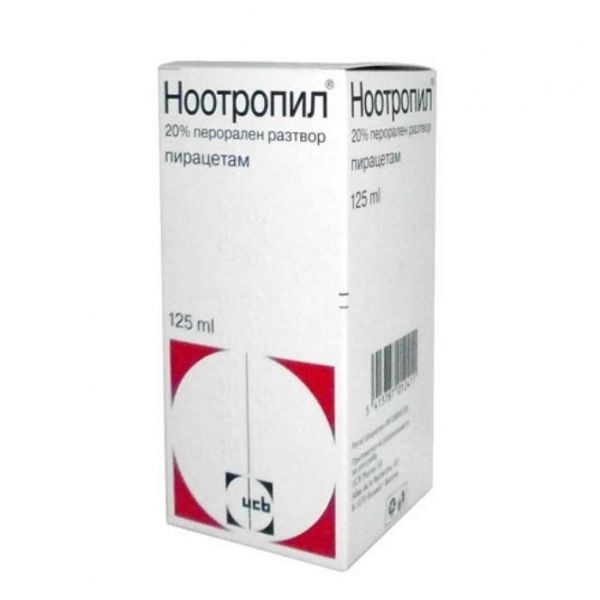 Ноотропил флаконы 20%, 125 мл