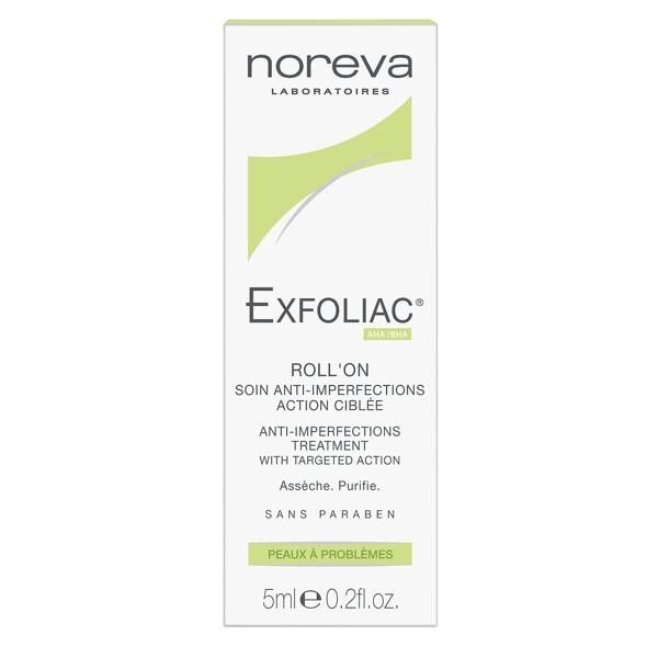 Noreva Exfoliac карандаш роликовый для проблемной и жирной кожи 5 мл