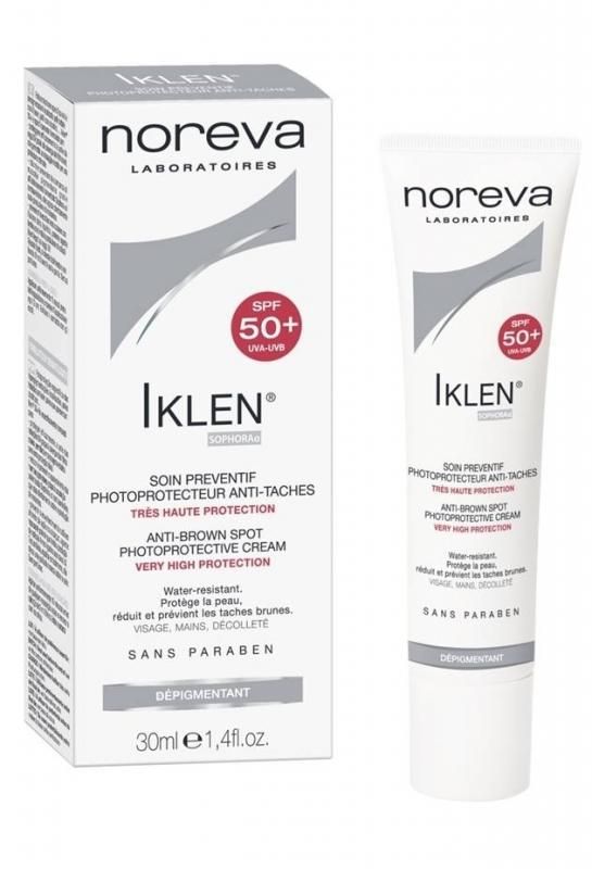 Noreva Iklen уход против пигментных пятен солнцезащитный SPF 50+ тюбик 30 мл