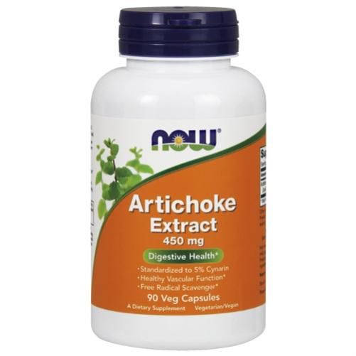 Now Artichoke Extract Артишока экстракт 450 мг капсулы вегетарианские 90 шт.