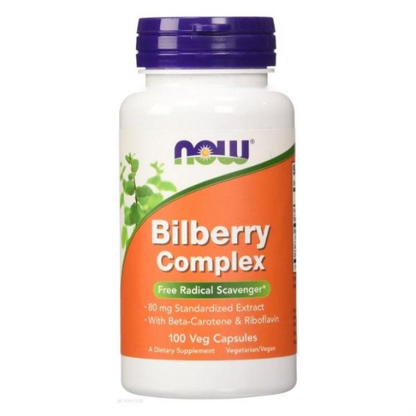 Now Bilberry Complex Черника комплекс 80 мг капсулы вегетарианские 100 шт. Now Bilberry Complex Черника комплекс 80 мг капсулы вегетарианские 100 шт.