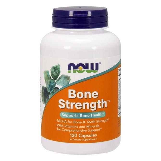 Now Bone Strength Крепкие кости капсулы 120 шт.