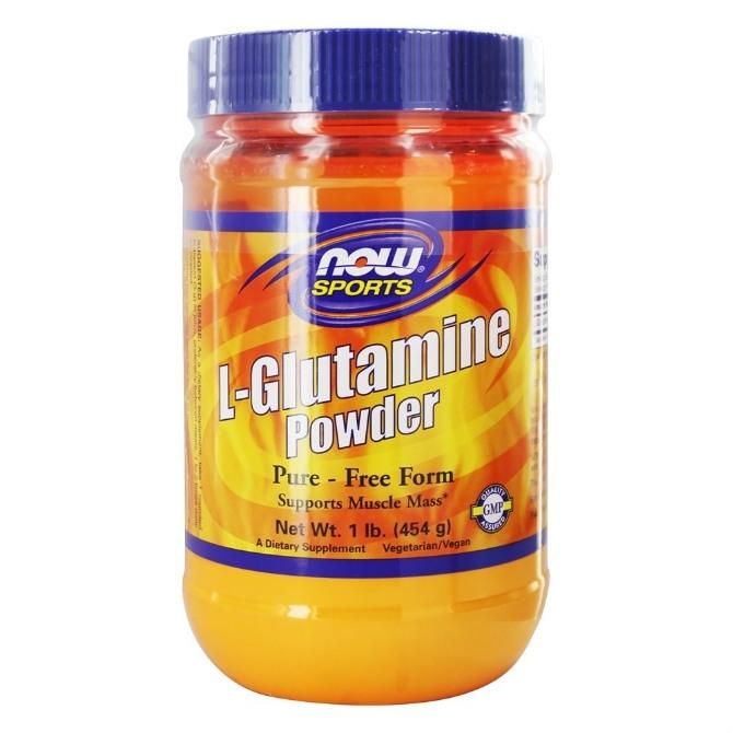 Now L-Glutamine Powder L-Глутамин порошок 454 г