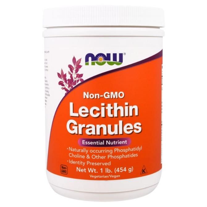 Now Lecithin Granules Лецитин гранулированный 454 г