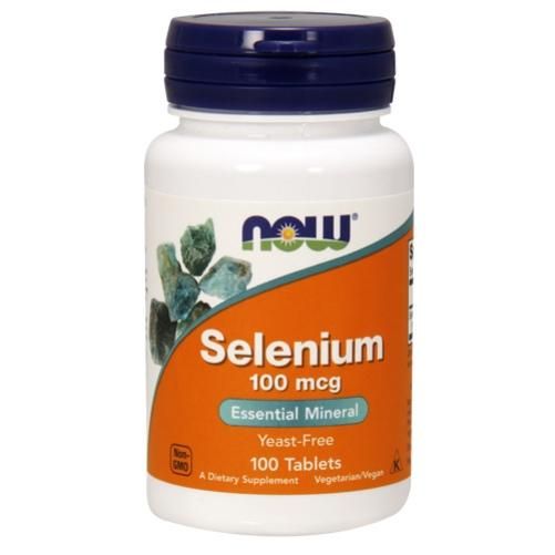 Now Selenium Селениум 100 мкг таблетки 100 шт.