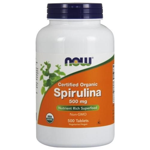 Now Spirulina Спирулина 500 мг таблетки 500 шт.