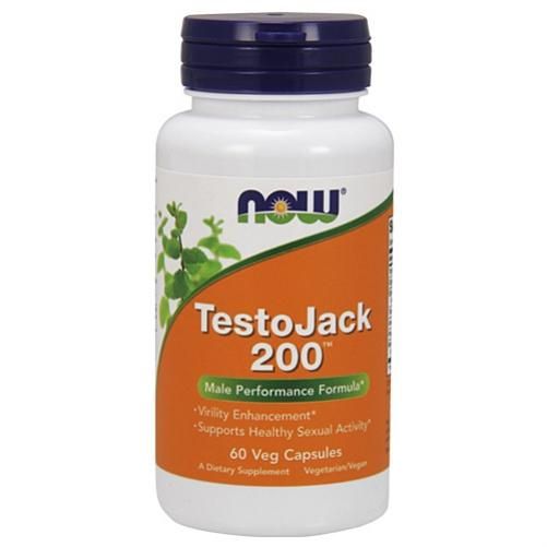 Now Testo Jack Тесто Джек 200 капсулы 60 шт.