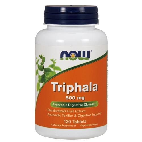 Now Triphala Трифала 500 мг таблетки 120 шт.